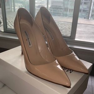 MANOLO BLAHNIK HEELS SIZE 9.5